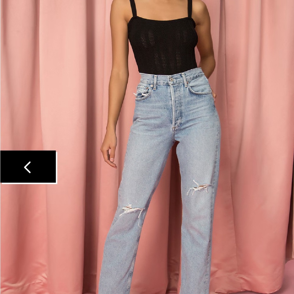 Agolde 90s Jean in captured - Picture 9 of 13